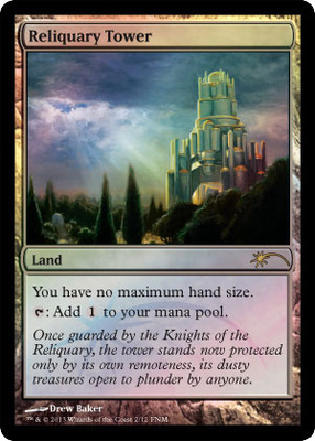 (Promo-FNM)Reliquary Tower/聖遺の塔